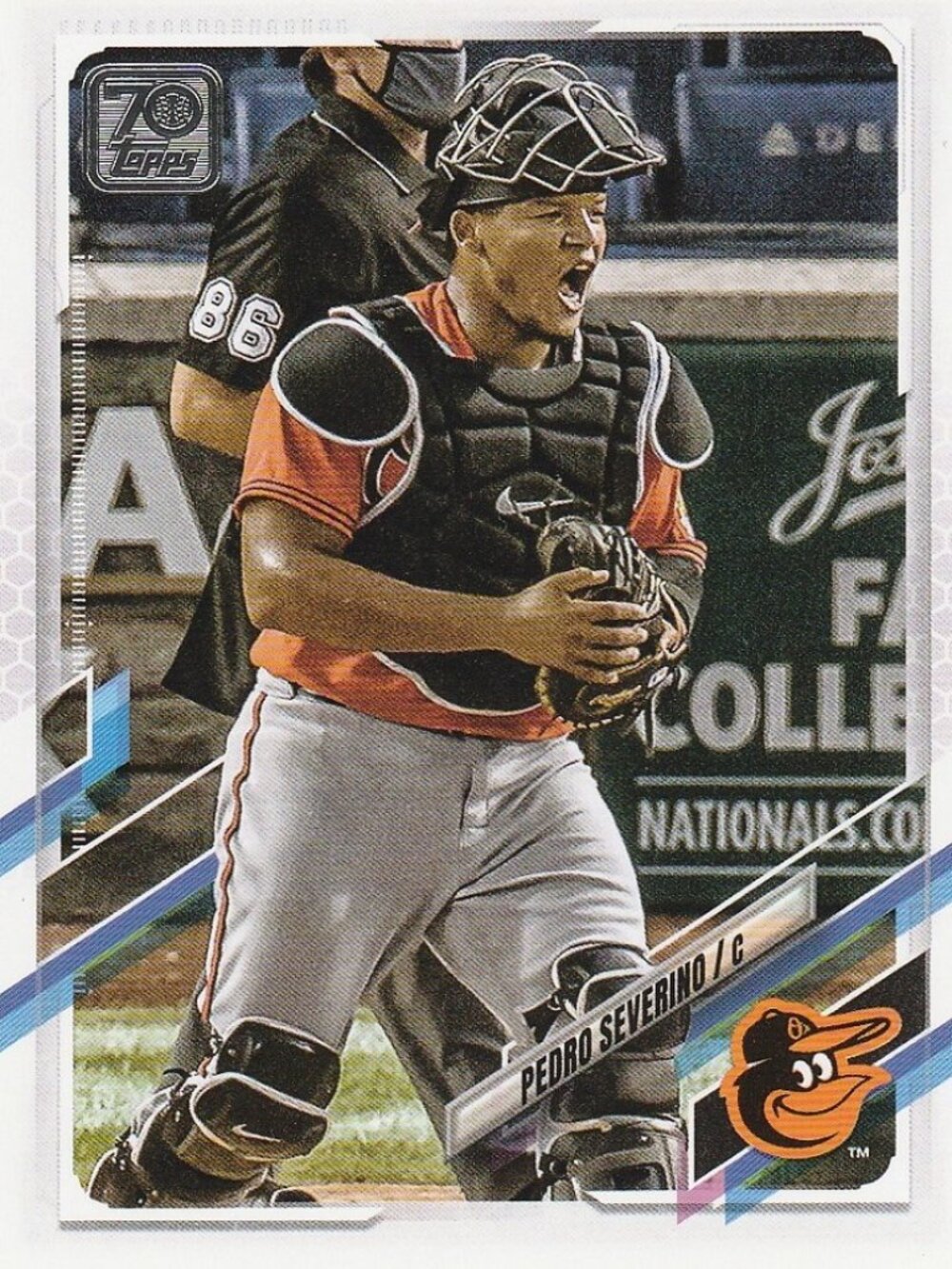 Pedro Severino - 2021 Topps 70th Anniversary Series 1 MLB Card